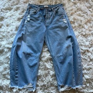 We The Free Moxie Pull-On Barrel Jeans